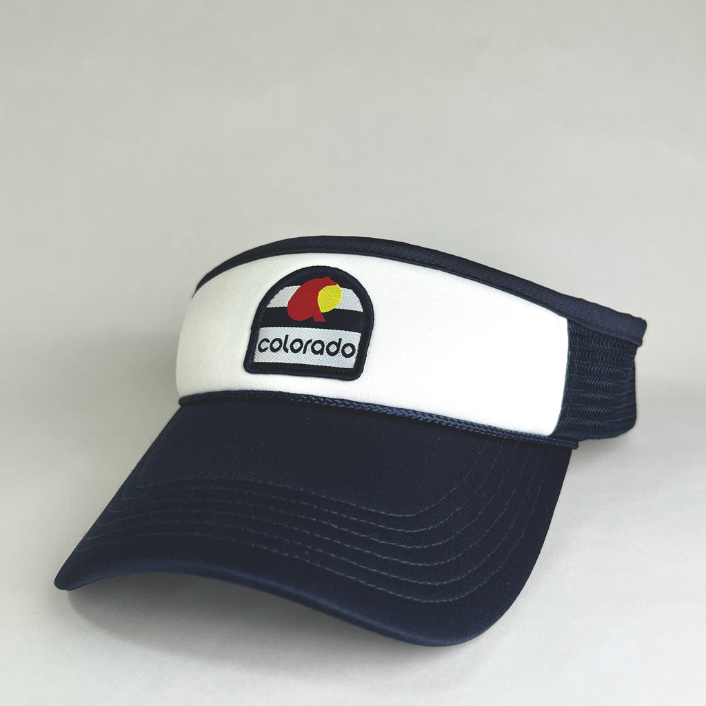 CO Love Visor Navy | Colorado Tennis & Pickleball Hat – Bear & Sarge
